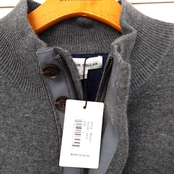 Peter Millar Sweater Coat - Picture 3 of 6